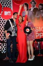 Alia Bhatt, Sidharth Malhotra, Anusha Dandekar at MTV Coke studio press meet in Villa 69 on 23rd Feb 2015